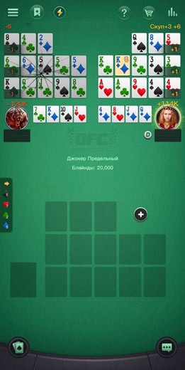 Стол в покер-руме